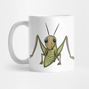 Cute Cricket Drawing Mug